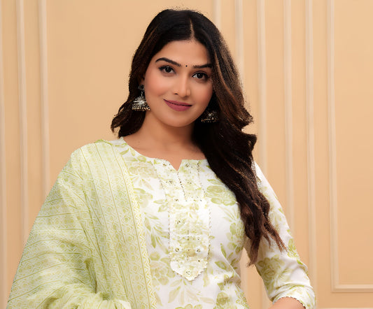 Styling Soft Cotton Suit Sets: Comfort Meets Class with Shalig’s Everyday Elegance