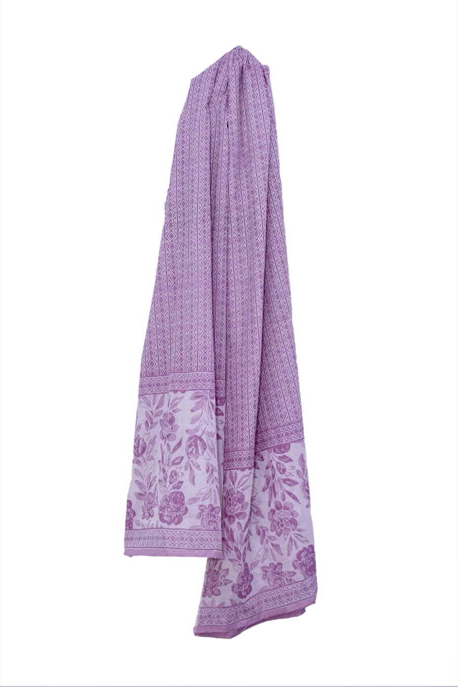 Hand Block Printed Cotton Dupatta