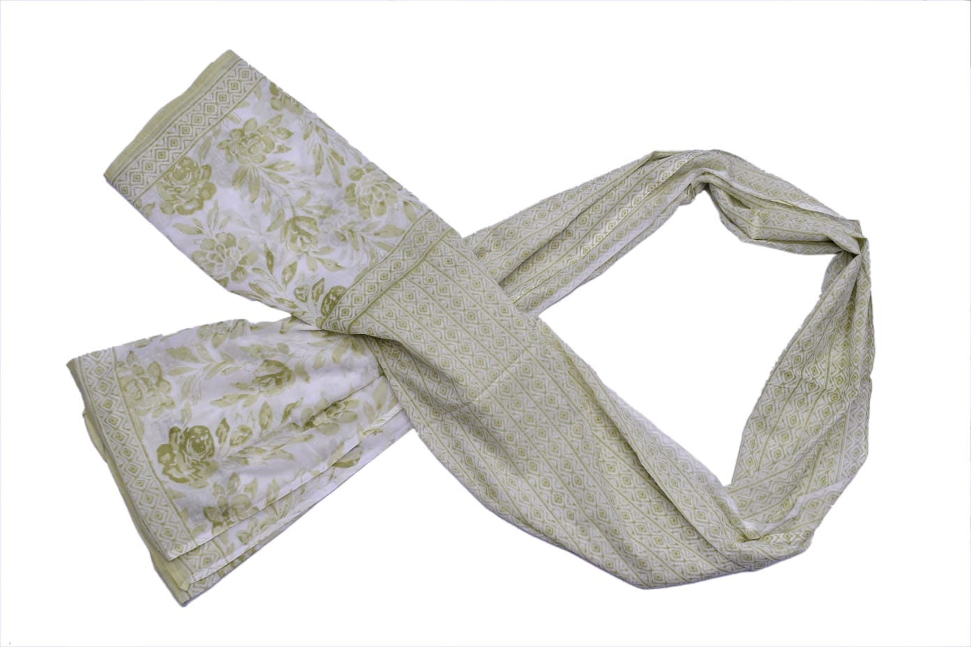 Hand Block Printed Cotton Dupatta