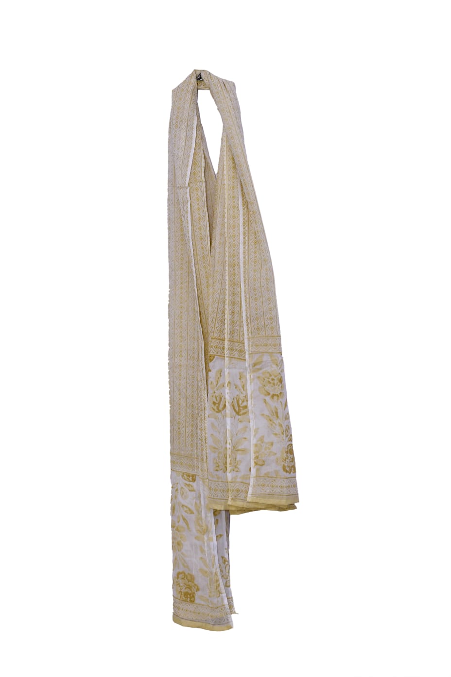Hand Block Printed Cotton Dupatta